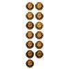 Image 2 : DOMINICAN REPUBLIC, thirteen-coin set of gold 10 pesos, 2000, colonial churches, all in NGC slabs, M