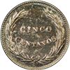 Image 2 : EL SALVADOR, struck at the Philadelphia Mint, proof 5 centavos, 1914, very rare, NGC PF 65 (Richard 