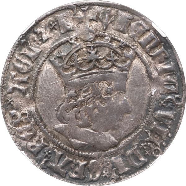 GREAT BRITAIN, London, England, groat, Henry VII, profile issue, mintmark pheon (1505-9), NGC VF 35.