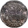 Image 1 : GUATEMALA, Guatemala City, pillar 8 reales, Charles III, 1768 P, NGC AU 50.