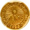 Image 1 : GUATEMALA (Central American Republic), Guatemala City, gold ½ escudo, 1825/4 M, PCGS AU58, finest an