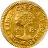 Image 2 : GUATEMALA (Central American Republic), Guatemala City, gold ½ escudo, 1825/4 M, PCGS AU58, finest an