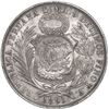 Image 2 : GUATEMALA, Guatemala City, 1 peso, "½ real" counterstamp of 1894 on a Lima, Peru, 1 sol, 1891 TF/BF,