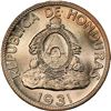 Image 2 : HONDURAS, struck at the Philadelphia Mint, 1 lempira, 1931, PCGS MS66, "top pop."