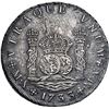 Image 1 : MEXICO, Mexico City, pillar 8 reales, Philip V, 1733 F, mintmark M•X, very rare, NGC XF det