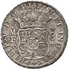 Image 2 : MEXICO, Mexico City, pillar 8 reales, Philip V, 1733 MF, small crown, ex-Hollandia (1743).