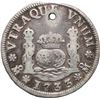 Image 1 : MEXICO, Mexico City, pillar 2 reales, Philip V, 1733 MF, pellets above and below assayer.