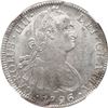 Image 1 : MEXICO, Mexico City, bust 8 reales, Charles IV, 1796 FM, NGC MS 61.