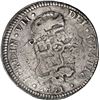 Image 2 : MEXICO, Chihuahua, bust 8 reales, Ferdinand VII, 1821 RP, flip-struck over a cast Chihuahua bust 8 r