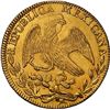 Image 2 : MEXICO, Guanajuato, gold 8 escudos, 1835 PJ, NGC AU 58.
