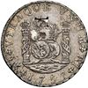 Image 2 : MOZAMBIQUE (under Portugal), 8 reales, monogrammed-MR countermark (1765) with previous M countermark