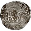 Image 1 : PANAMA, Panama City, cob ½ real, Philip II, assayer oX to right, mintmark AP to left, very rare.