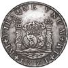 Image 1 : PERU, Lima, pillar 8 reales, Charles III, 1771 JM, dot over left mintmark only.