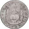 Image 1 : PERU, Lima, pillar 4 reales, Charles III, 1762 JM, very rare.