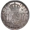 Image 2 : PERU, Lima, bust 8 reales, Ferdinand VII transitional ("imaginary" bust), 1810 JP.