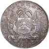Image 2 : PERU, Lima, 8 reales, 1822 JP, "Peru Libre" type, short tassels variety, NGC AU details / cleaned, e
