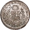 Image 2 : PERU, Lima, ½ real, 1838 MB, NGC MS 63, "top pop," ex-O'Brien.