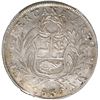 Image 2 : PERU, Arequipa, 4 reales, 1839 MV, coin axis, PCGS AU53, ex-Pat Johnson, ex-Americas, ex-O'Brien.