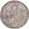 Image 2 : PERU, Arequipa, 4 reales, 1839 MV, medal axis, ex-O'Brien.