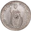 Image 1 : PERU, Lima, 4 reales, 1843 MB, NGC AU 58, finest known in NGC census, ex-O'Brien.