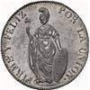 Image 1 : PERU, Lima, 4 reales, 1855/4 MB, NGC MS 61, ex-O'Brien.