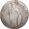 Image 1 : PERU, Pasco, 4 reales, 1855 NS, mintmark PASCO, with REP• PERUANA, coin axis, extremely rar