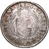 Image 2 : PERU, Pasco, 4 reales, 1857, assayer Z-in-circle, with fleur-de-lis, with dot below s in Gs, NGC XF 
