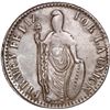 Image 1 : PERU, Pasco, 4 reales, 1857 AF, rare, NGC AU details / cleaned, ex-Flatt Plate, ex-Sellschopp, ex-O'