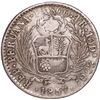 Image 2 : PERU, Pasco, 4 reales, 1857 (no assayer), very rare, NGC VF 30, ex-Flatt Plate, ex-Sellschopp, ex-O'