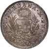 Image 2 : PERU, Lima, 2 reales, 1834/3 MM, NGC MS 63, finest known in NGC census, ex-O'Brien.