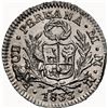 Image 2 : PERU, Lima, ½ real, 1833 MM, NGC MS 62, "top pop," ex-O'Brien.
