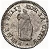 Image 1 : PERU, Cuzco, ½ real, 1833 B, NGC MS 63, "top pop," ex-Carter, ex-O'Brien.