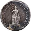 Image 1 : PERU, Lima, ½ real, 1841 MB, ex-O'Brien.