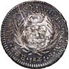 Image 2 : PERU, Lima, ½ real, 1841 MB, ex-O'Brien.