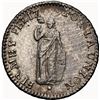Image 1 : PERU, Lima, ½ real, 1851 MB, NGC MS 62, ex-Carter, ex-O'Brien.