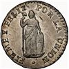 Image 1 : PERU, Lima, ½ real, 1853/1 MB, NGC MS 62, finest and only example in NGC census, ex-Flatt, ex-O'Brie