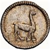 Image 1 : PERU, Lima, ¼ real, 1836/5, NGC MS 62, finest known in NGC census, ex-Flatt, ex-O'Brien.