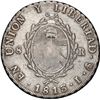 Image 2 : PHILIPPINES (under Spain), 8 reales, Ferdinand VII, crowned F.7.o countermark (Type V, 1832-4) on an