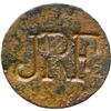 Image 2 : PUERTO RICO, Jayuya, brass 2 almudes token, no date (early 1900s), Vista Alegre / JRF, extremely rar