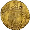 Image 2 : SPAIN, Segovia, gold 4 excelentes, Ferdinand-Isabel, mintmark at top, denomination Arabic 4 above K 
