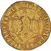Image 1 : SPAIN, Seville, gold double excelente, Ferdinand-Isabel, four-point star and four dots at top, mintm