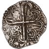 Image 2 : SPAIN, Seville, cob 1 real, 1590/89 date to right assayer Gothic D below mintmark S and denomination