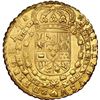 Image 1 : SPAIN, Seville, gold milled 8 escudos, Philip V, 1714 M, NGC MS 65, finest known in NGC census.