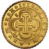 Image 2 : SPAIN, Seville, gold milled 8 escudos, Philip V, 1714 M, NGC MS 65, finest known in NGC census.