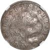Image 2 : SPAIN, Madrid, milled 2 reales, Philip V, 1723 A, NGC MS 62.