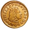 Image 1 : SPAIN, Madrid, gold bust ½ escudo, Philip V, 1742 JA.