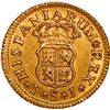 Image 2 : SPAIN, Seville, gold bust ½ escudo, Philip V, 1744 PJ, third bust.