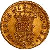 Image 2 : SPAIN, Seville, gold bust ½ escudo, Charles III (young bust), 1764 VC.