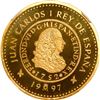 Image 1 : SPAIN, Madrid, gold proof 80000 pesetas, Juan Carlos I, 1997, Ferdinand VI / House of Borbón 300th A