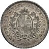 Image 1 : URUGUAY, Montevideo, 1 peso fuerte, 1844, medal alignment, rare, NGC MS 62.